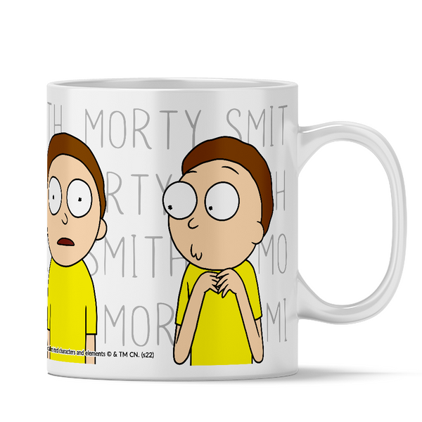 Kubek Rick i Morty 011 Rick and Morty Biały