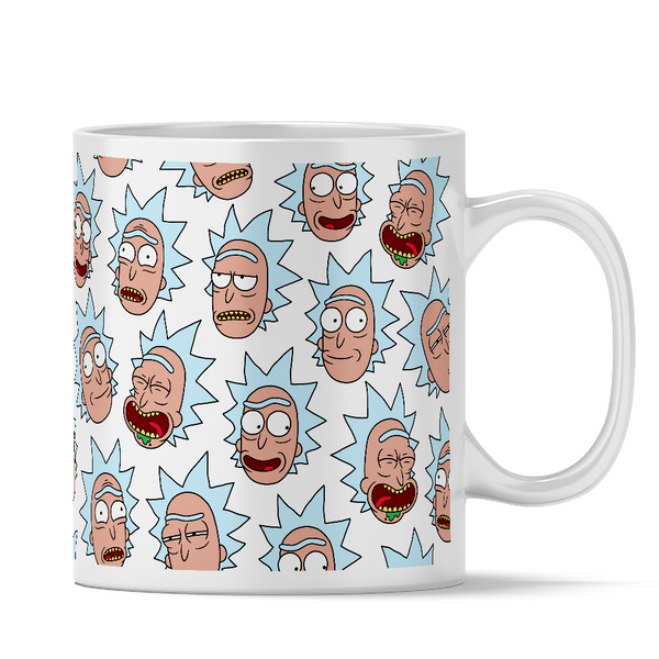 Kubek Rick i Morty 015 Rick and Morty Biały