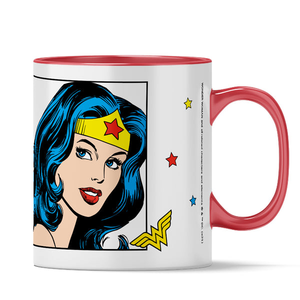 Kubek Wonder Woman 028 DC Czerwony