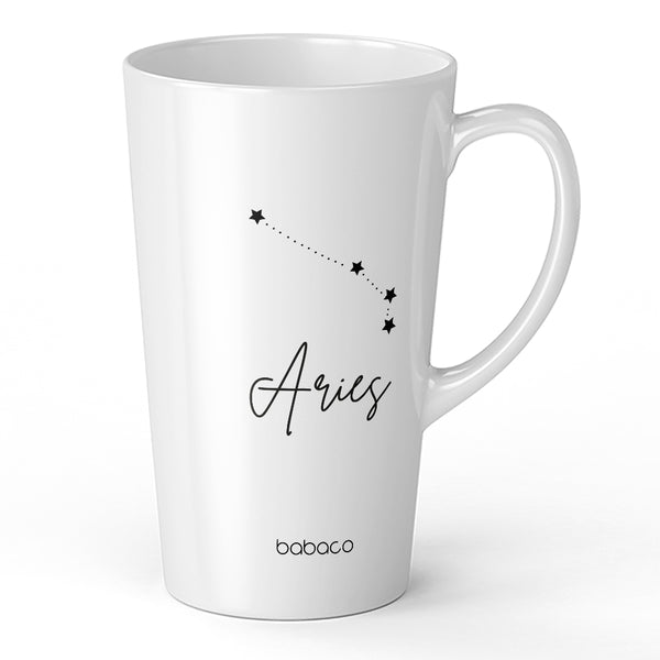 Kubek Latte Zodiac Constellation 001  Babaco  Biały