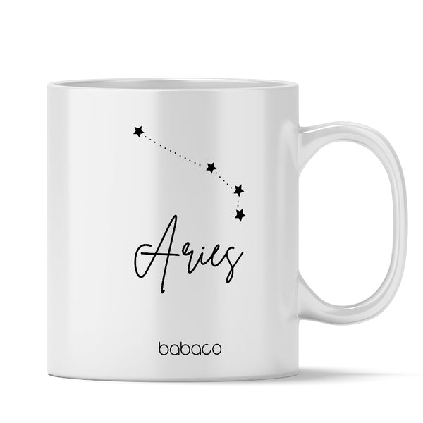 Kubek Zodiac Constellation 013  Babaco  Biały