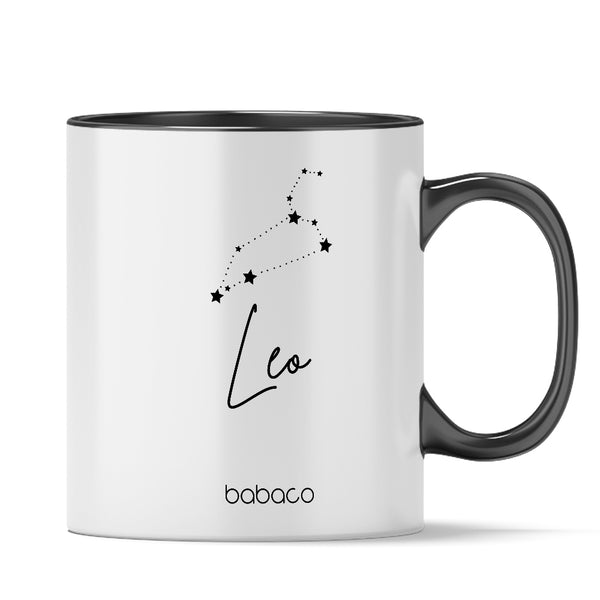 Kubek Zodiac Constellation 017  Babaco  Czarny