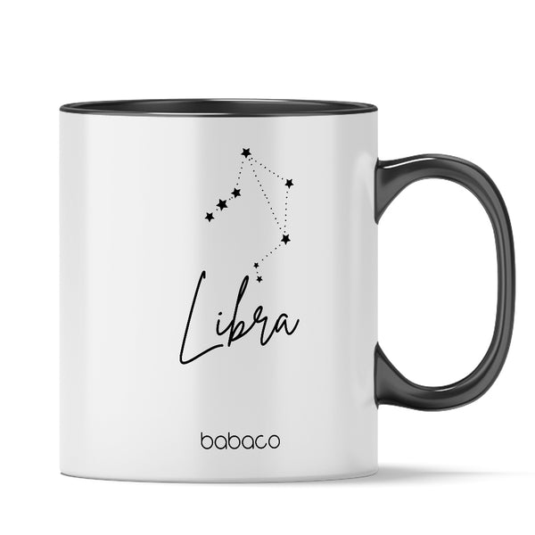 Kubek Zodiac Constellation 019  Babaco  Czarny