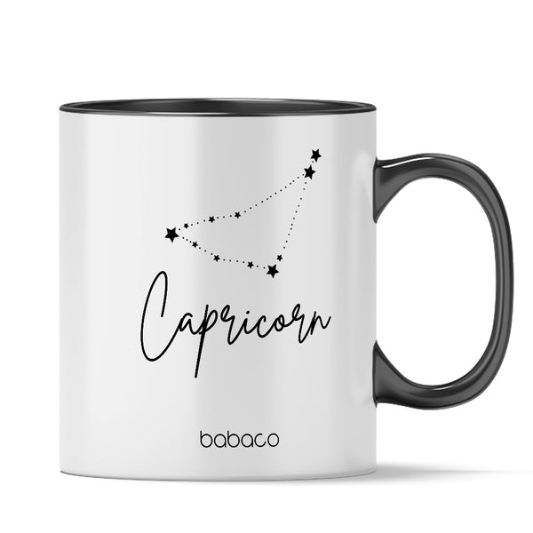 Kubek Zodiac Constellation 022  Babaco  Czarny