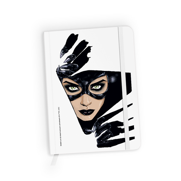 Notes w kratkę Catwoman 001 DC Biały