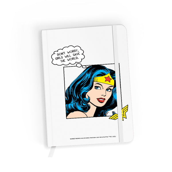 Notes w kratkę Wonder Woman 028 DC Biały