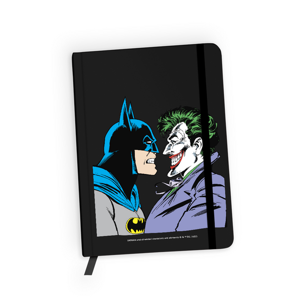 Notes w linię Batman i Joker 005 DC Czarny