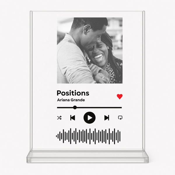 Obraz na szkle akrylowym motyw SPOTIFY 15x20 cm z podstawką