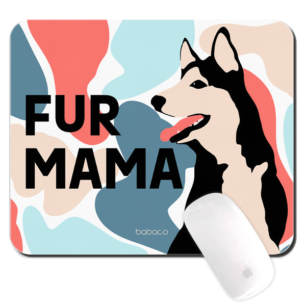 Podkładka pod mysz Psy 001 Fur Mama Babaco Wielobarwny