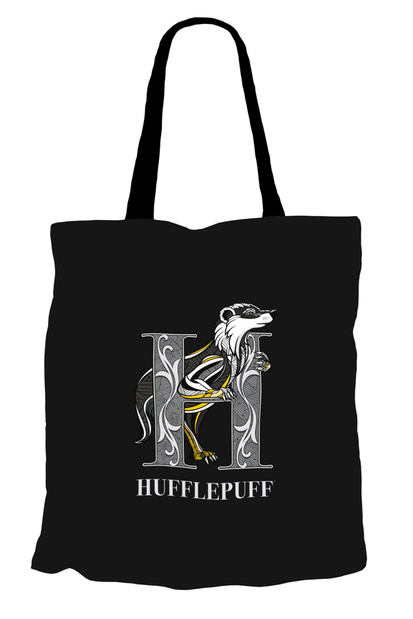 Torba Hufflepuff 005 Harry Potter Czarny