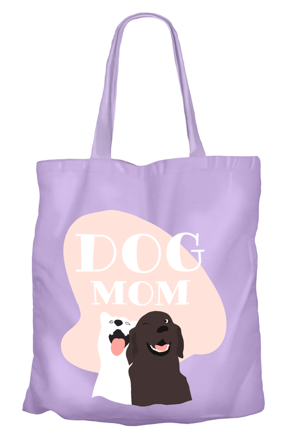 Torba Psy 008 Dog Mom Babaco Fioletowy