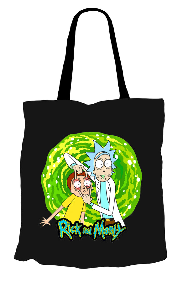 Torba Rick i Morty 007 Rick and Morty Czarny