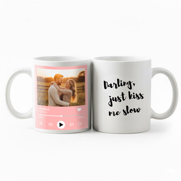 Kubek personalizowany SPOTIFY  Biały klasyczny